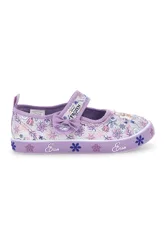 Sneakers viola stampa strappi D4310770T 28