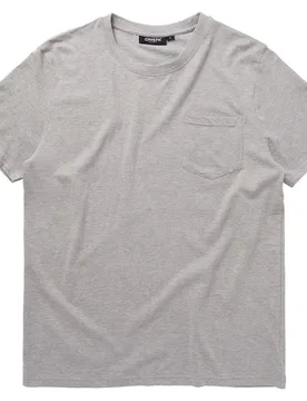 T-shirt à Manches Courtes The Pocket December Sky Melee S - Mystic - FashionsVida