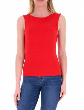 Canotta a costine ROSSO XS