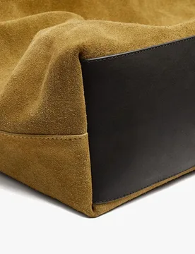 Shopper 100% piel grande con cierre imantado en liso - Parfois - FashionsVida