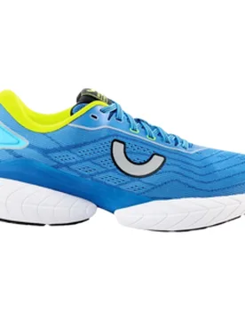U-TECH NEVOS 4 Laufschuhe Herren French Blue / Skydiver / Safety Yellow 45,5 - True Motion - FashionsVida