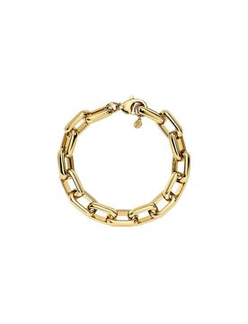 Armband BOX CHAIN MAXI gold gold L damen