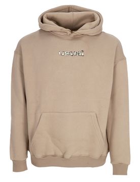 Felpa Cappuccio Uomo Bones Hoodie Black