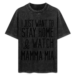 Mamma Mia T-Shirt Plus Size Quick Dry Sports Tee