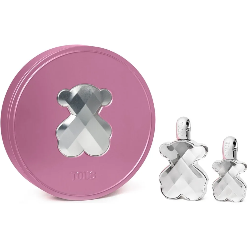 Estuche De Regalo Eau De Parfum Loveme The Silver Parfum Boldness (Lata) - Tous - FashionsVida