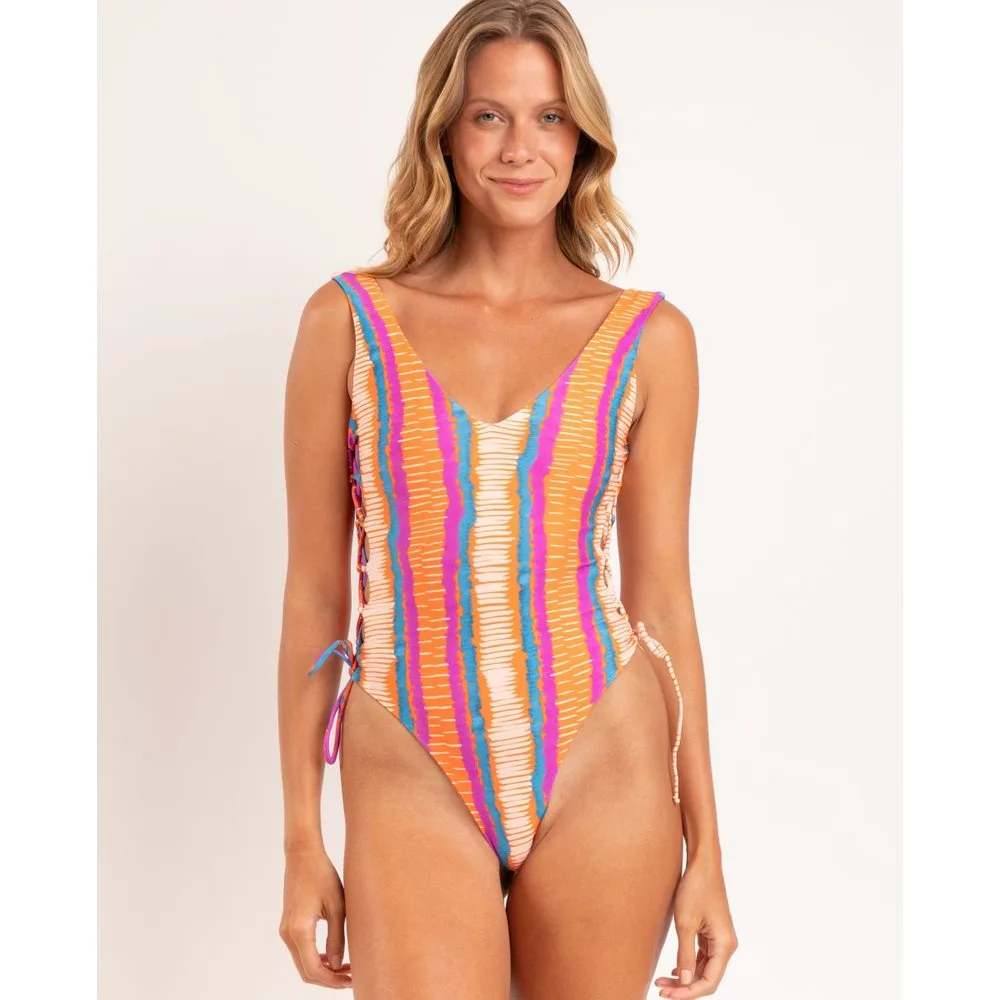 Bañador de mujer brasileño estampado - Río de Sol - FashionsVida
