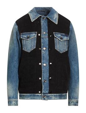 Dolce&Gabbana Chaqueta vaquera Hombre Azul marino 46,48 Hombre