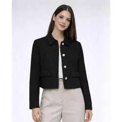 Chaqueta de mujer ligera tweed