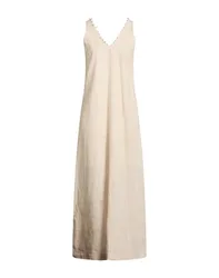 Vestido largo Mujer Arena M Mujer