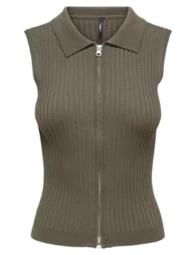 Only Damen Cardigan Grün 515666