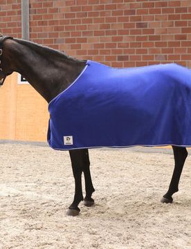 Manski Abschwitzdecke Fleece royalblue 165cm