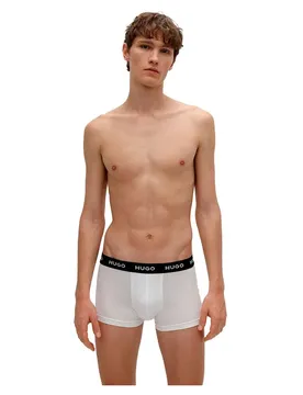 Hugo Boxers 3 Unités White M Homme