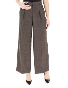 Pantalone a palazzo MARRONE M