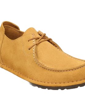 Scarpe utti lace suede leather - cork brown