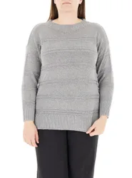Maglione misto lana GRIGIO S