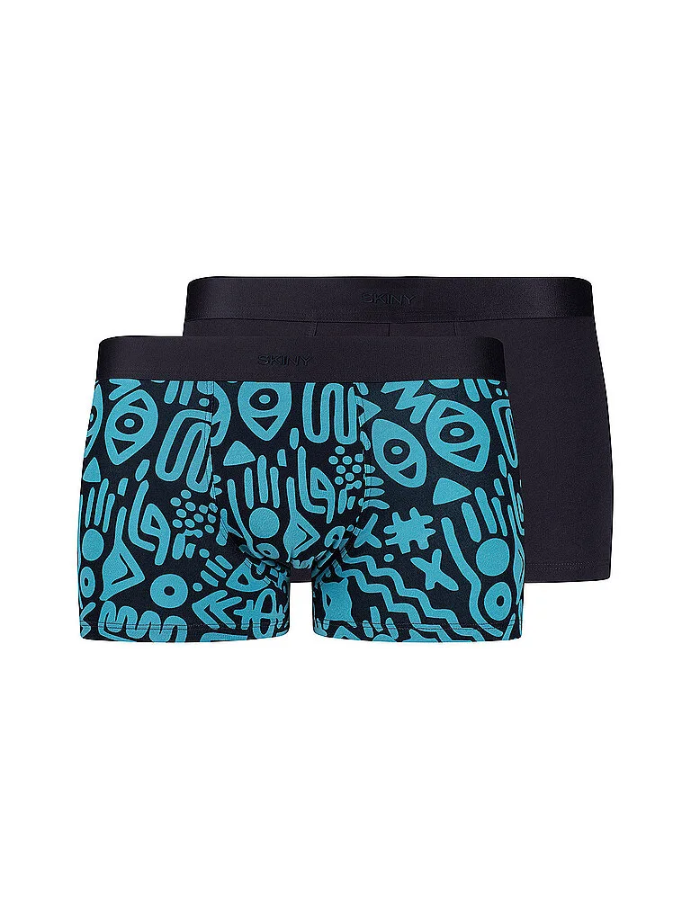 Pants 2er Pkg. COTTON MULTIPACK kuranyiblues selection blau XXL herren - Skiny - FashionsVida