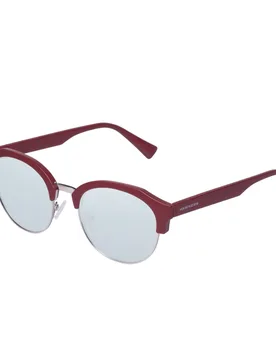 Gafas de sol Burgundy Chrome - Classic Rounded - Hawkers - FashionsVida