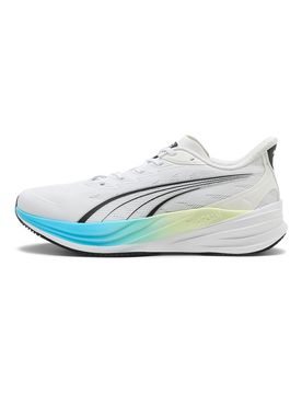 Scarpe running bianche in mesh con suola sfumata e ammortizzazione Profoam Darter Pro 2 46