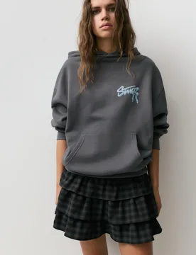 Pull&Bear Stwd Bow Hoodie (Size: ) - Pull&bear - FashionsVida