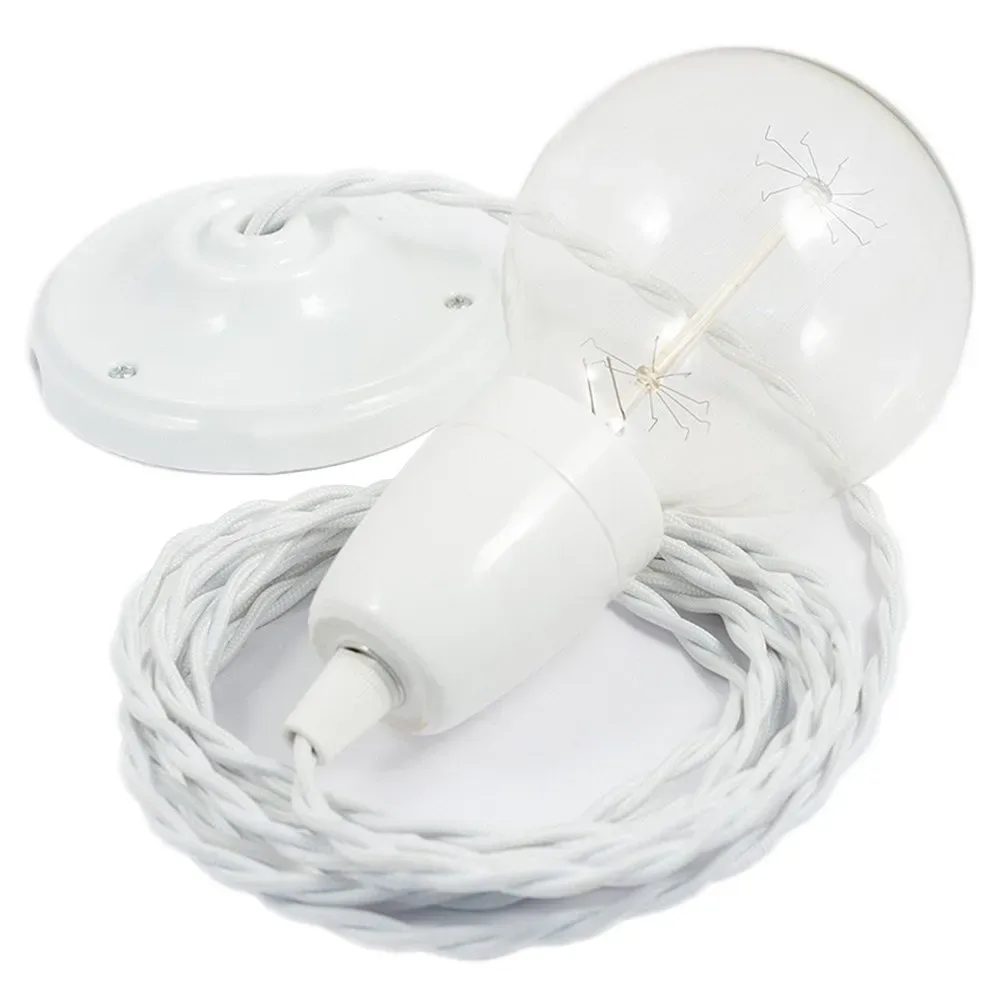 Cables Suspension Luminaire Tm01 2 M White One Size - Creative - FashionsVida