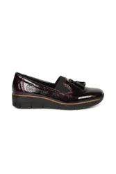 Women's 'Gleam' Tassel Loafers in Wine Size: 7.5 - Wine - Size: 7.5