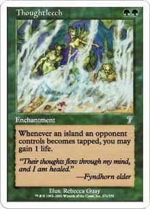 Thoughtleech (foil) 7th Edition - Magic: The Gathering - FashionsVida