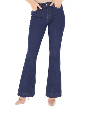 Jeans bootcut BLU SCURO XS