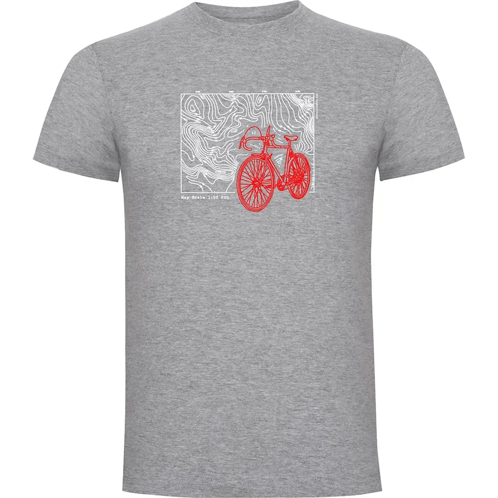 T-shirt à Manches Courtes Topographic - Kruskis - FashionsVida