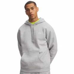 Sweat à Capuche Rival Fleece Gray / White XL