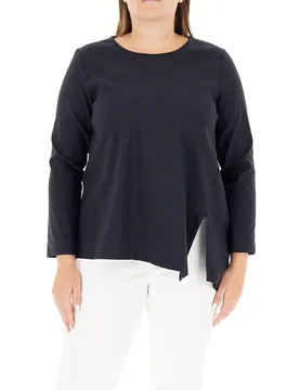Maglia misto viscosa ANTRACITE L - JURERE - FashionsVida