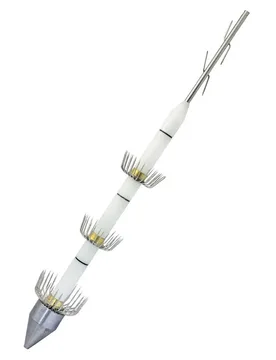 Professional Deep 3 Crown 3 Light Squid Jig 750g 520 Mm White / Grey One Size unisex - Expert Predator - FashionsVida
