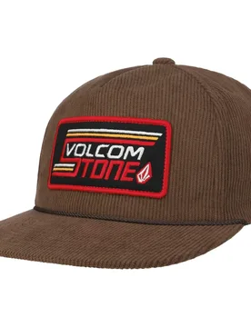 Greased It Corduroy Cap by - brown - Female - Size: One Size - Volcom - FashionsVida