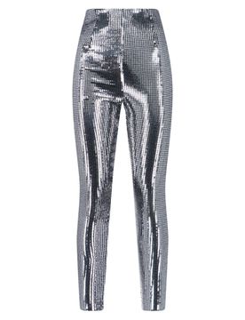 Women's Metallic-Thread Stretch Trousers
