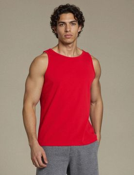 Sinsay - Canotta in cotone - rosso