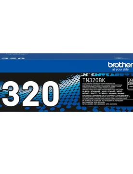 Ink Toner Tn-320bk Black One Size unisex - Brother - FashionsVida