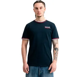 T-shirt à Manches Courtes Quin Dark Navy / White / Red L