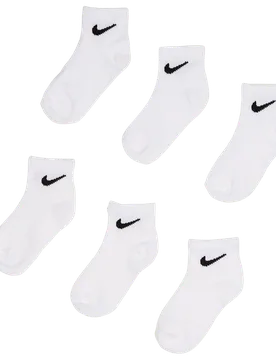 Unisex Socks - White - Size 6.5 - 9.5 - White - Size: 6.5 - 9.5 - Nike - FashionsVida