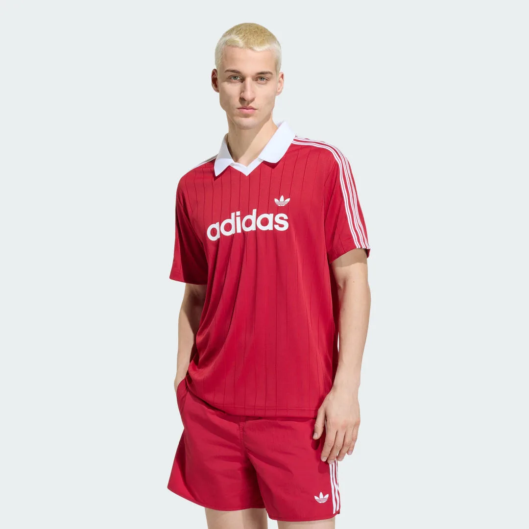 Maglia drop needle S Team Victory Red / White - Adidas - FashionsVida