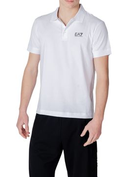 Ea7 Herren Polo Weiß 483964
