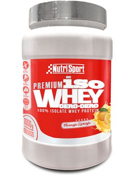 Iso whey cero naranja 1kg Naranja (UNICA)