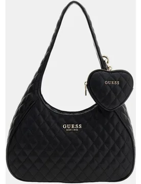 Bolso de hombro con cierre cremallera - Guess - FashionsVida
