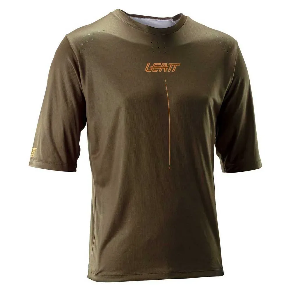 Maglia A Maniche Corte Gravity .0 Loam Brown - Leatt - FashionsVida