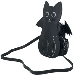 Gothic Rucksack - Wendigo - für Damen - schwarz/weiß - Frauen - female
