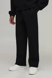 Herren Gerade Geschnittene Scuba-Jogginghose Black Größe XL