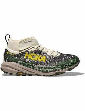 Chaussures de trail en GORE-TEX® - Speedgoat 6 Mid GTX M Truffle Salt/Cement - Taille 44 2/3 - Marron - Hoka - FashionsVida