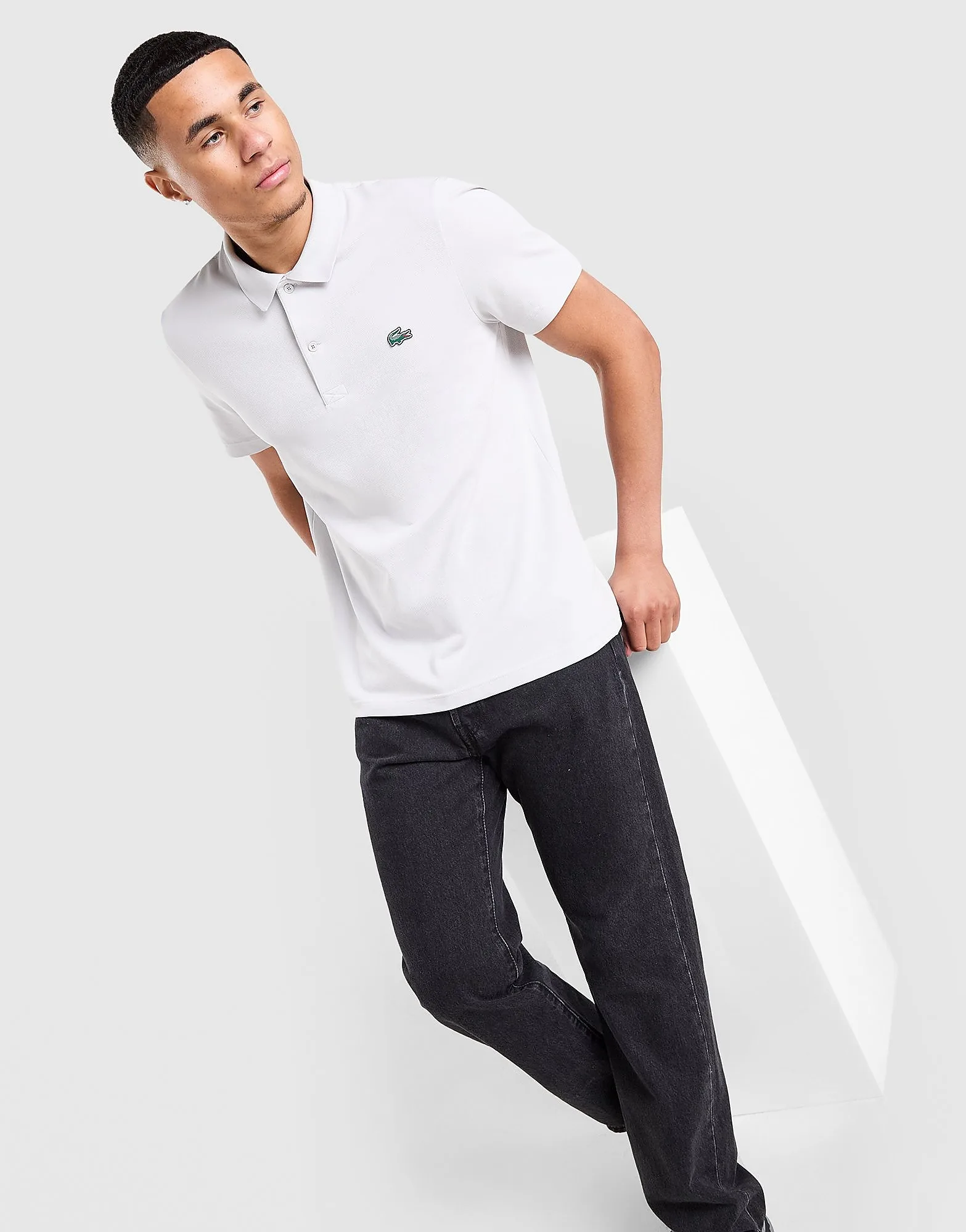 Basic Poloshirt - Herren, Grün - male - Size: 4/M - Lacoste - FashionsVida
