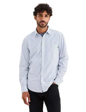 Camicia A Maniche Lunghe Ultimate Slim Erwin Poplin Bel A 2XL