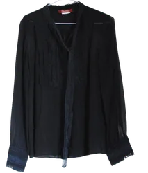MaxMara Black Lace Blouse