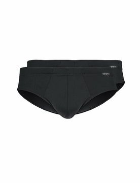Slip 2er Pkg. MICRO MULTIPACK black schwarz XXL herren