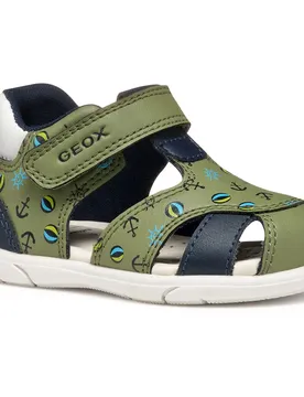 Sandali Zapito Pistachio / Navy EU 19
